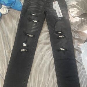 Brand New Black PurpleBrand Jeans